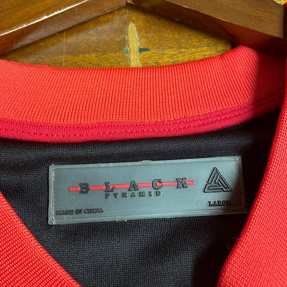 Black Pyramid Heat Impression Jersey Y1160673-BLK T-21 - Picture 4 of 5